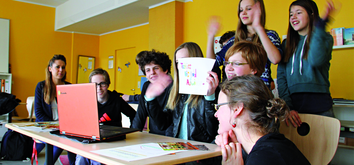 Students learning